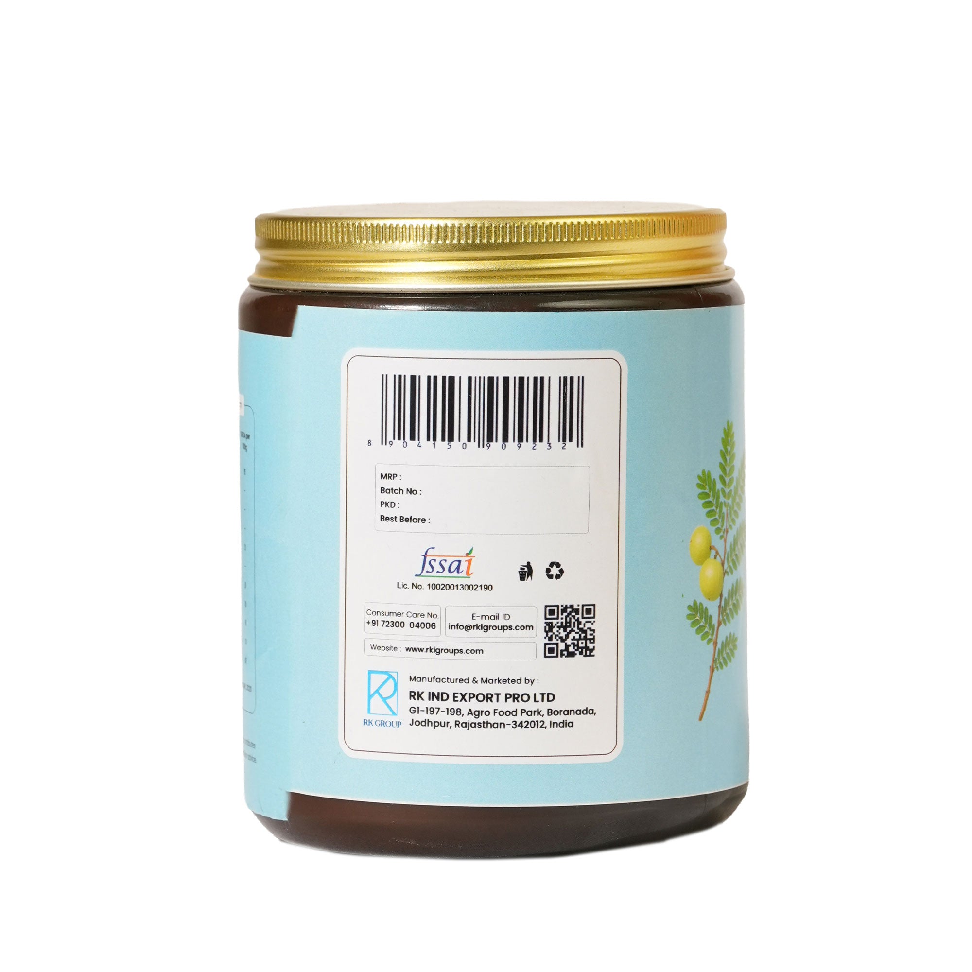 Natural Amla Powder - Indian Gooseberry Powder – Powerful Vitamin C Superfood 400g