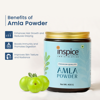 Jar of Inspice Amla Powder with benefits
