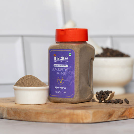 Black Pepper Powder 120g – Pure Kali Mirch for Everyday Cooking