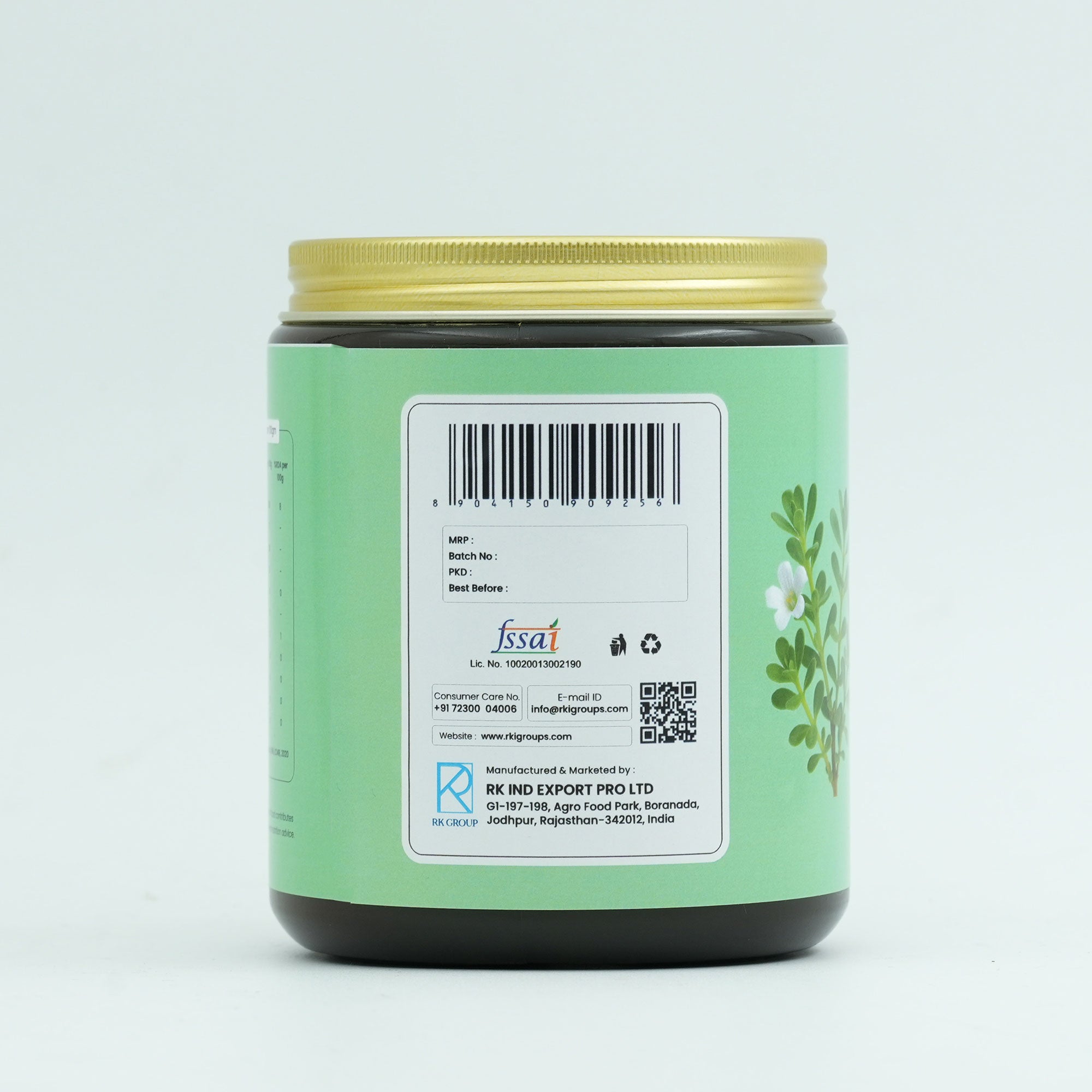 Pure Brahmi Powder - Herbal Powder – Memory & Focus Boost Herbal Blend 270g