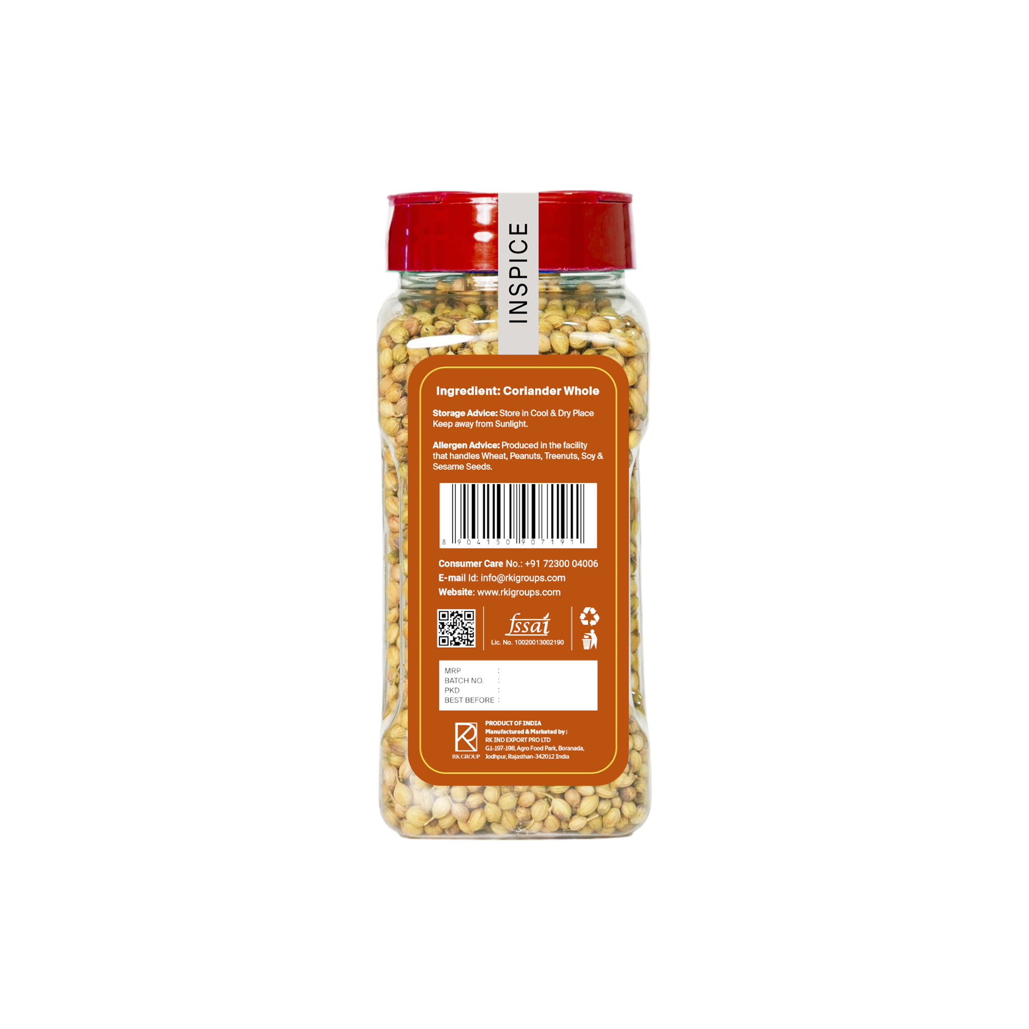 Whole Coriander Seeds – Aromatic Premium Dhania Sabut