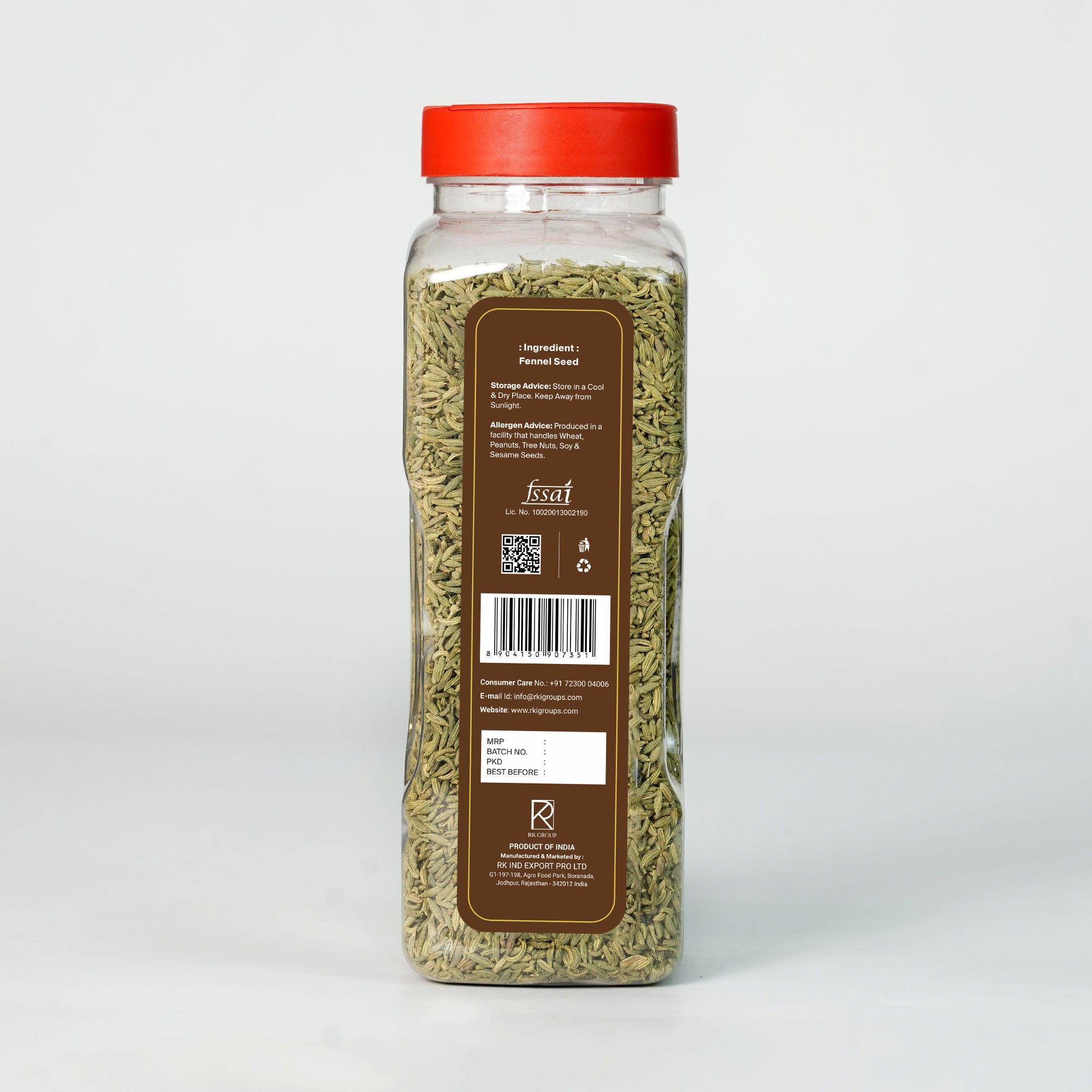 Fennel Seeds - Whole Saunf