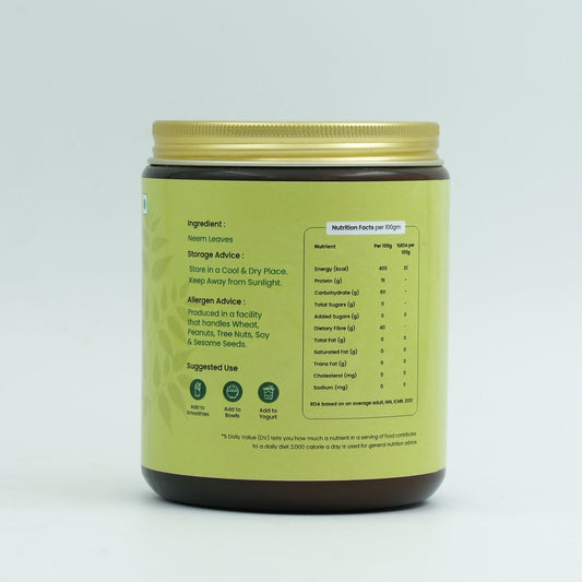 Inspice Neem Powder used in traditional Indian preparations