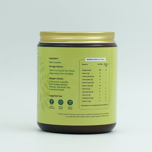 Inspice Neem Powder used in traditional Indian preparations