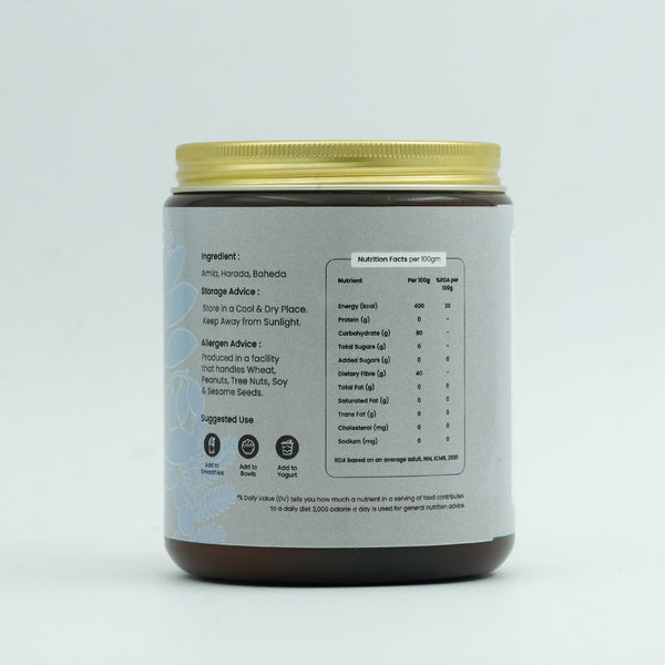 Inspice Triphala Powder used in traditional Indian preparations
