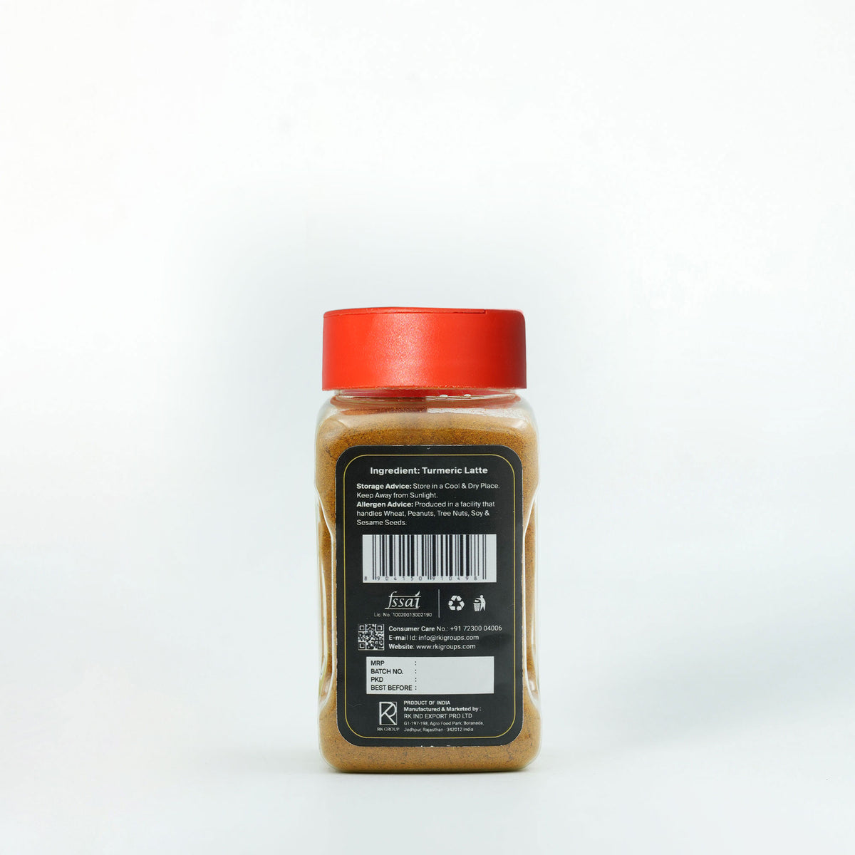 Turmeric Saffron Latte 100g – Premium Golden Milk Mix