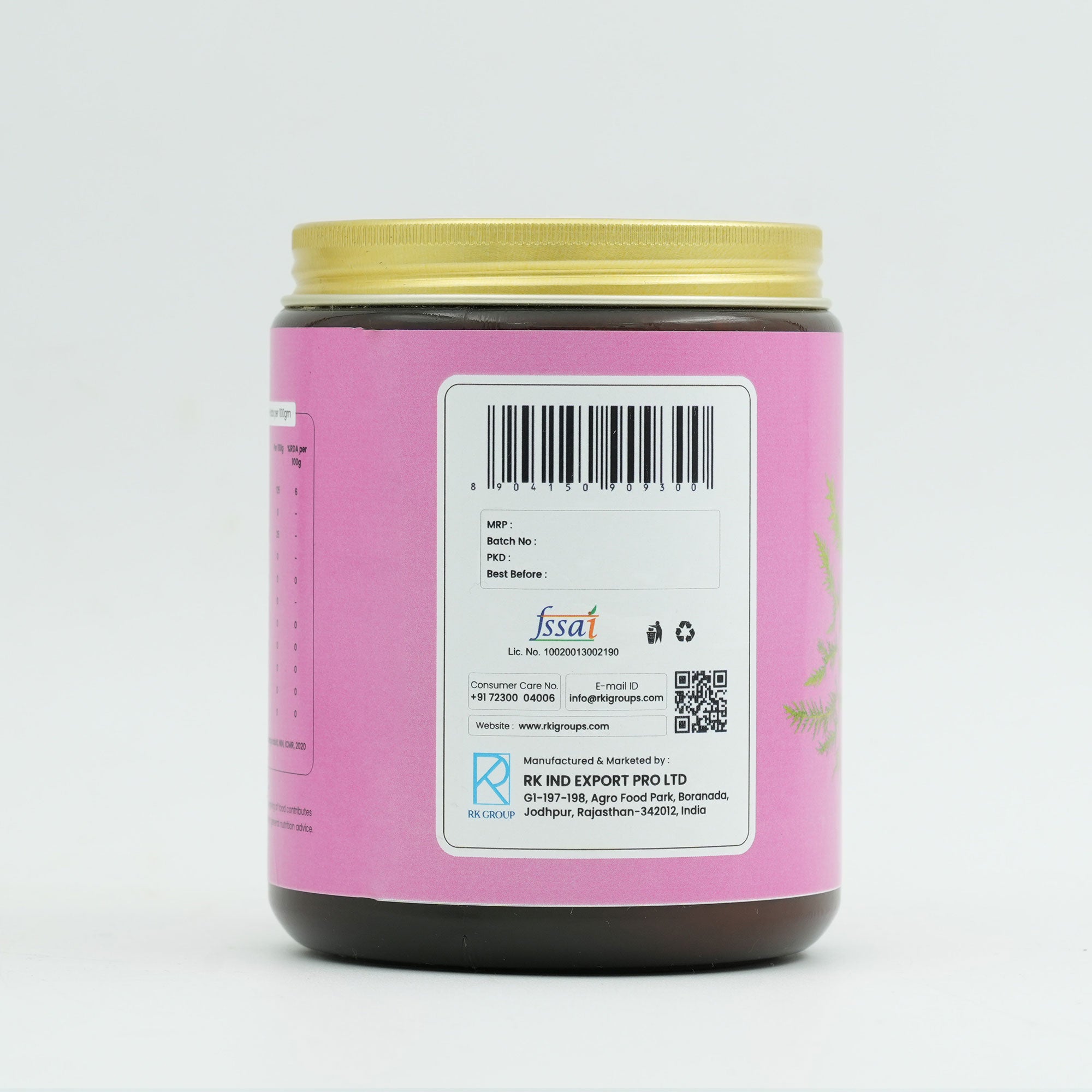 Pure Shatavari Powder - Root Powder – Women’s Strength & Wellness 320g