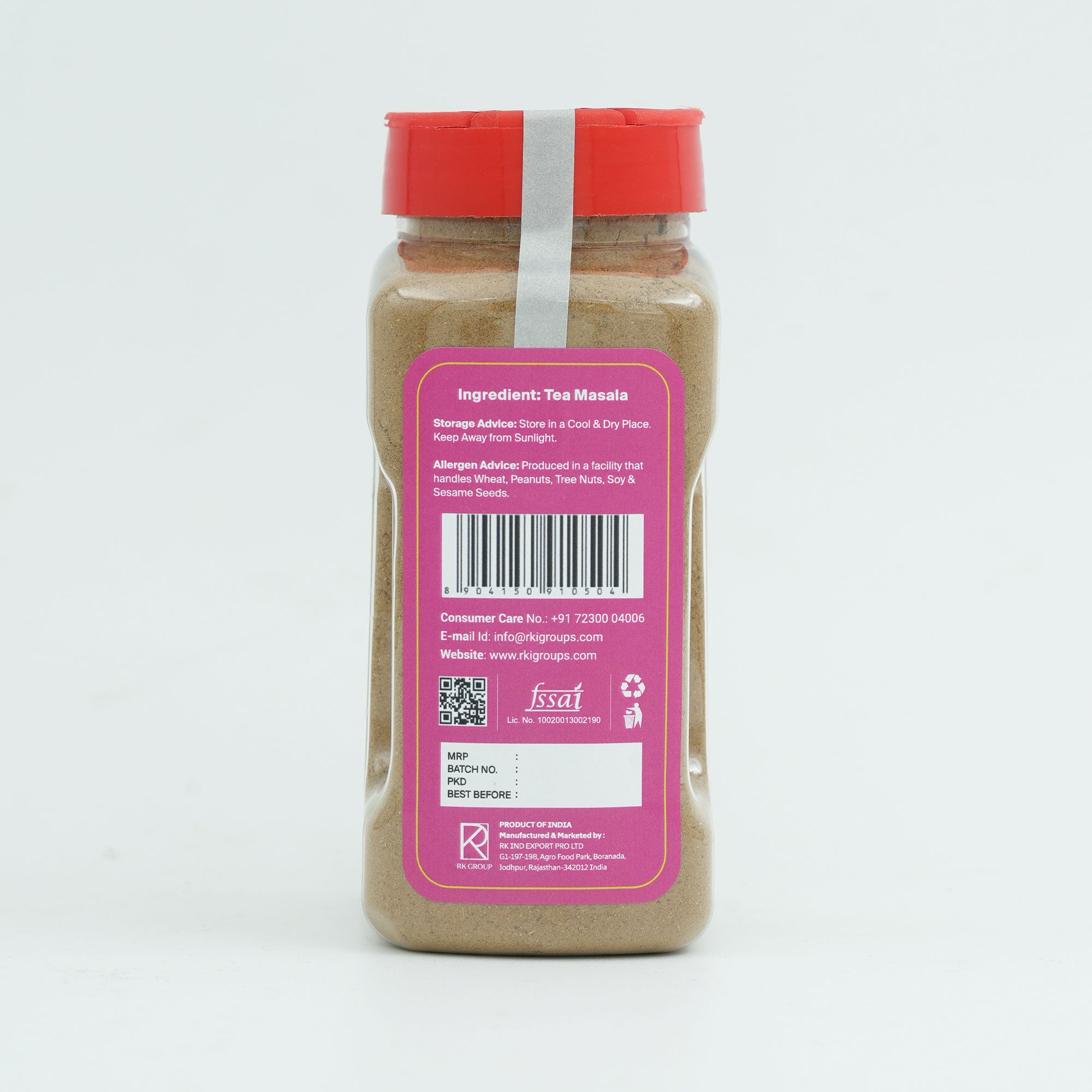 Premium Tea Masala (Chai Masala) – Aromatic Indian Spice Blend 260g