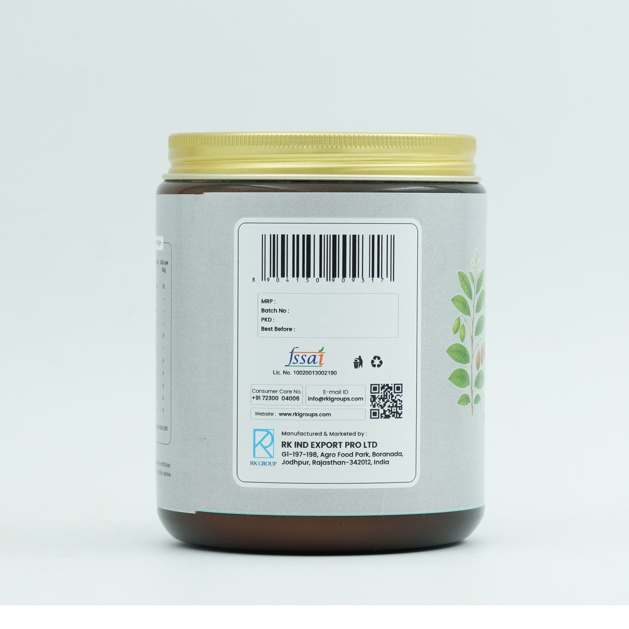 Pure Triphala Powder - Herbal Blend – Digestive Cleanse & Wellness Blend 450g