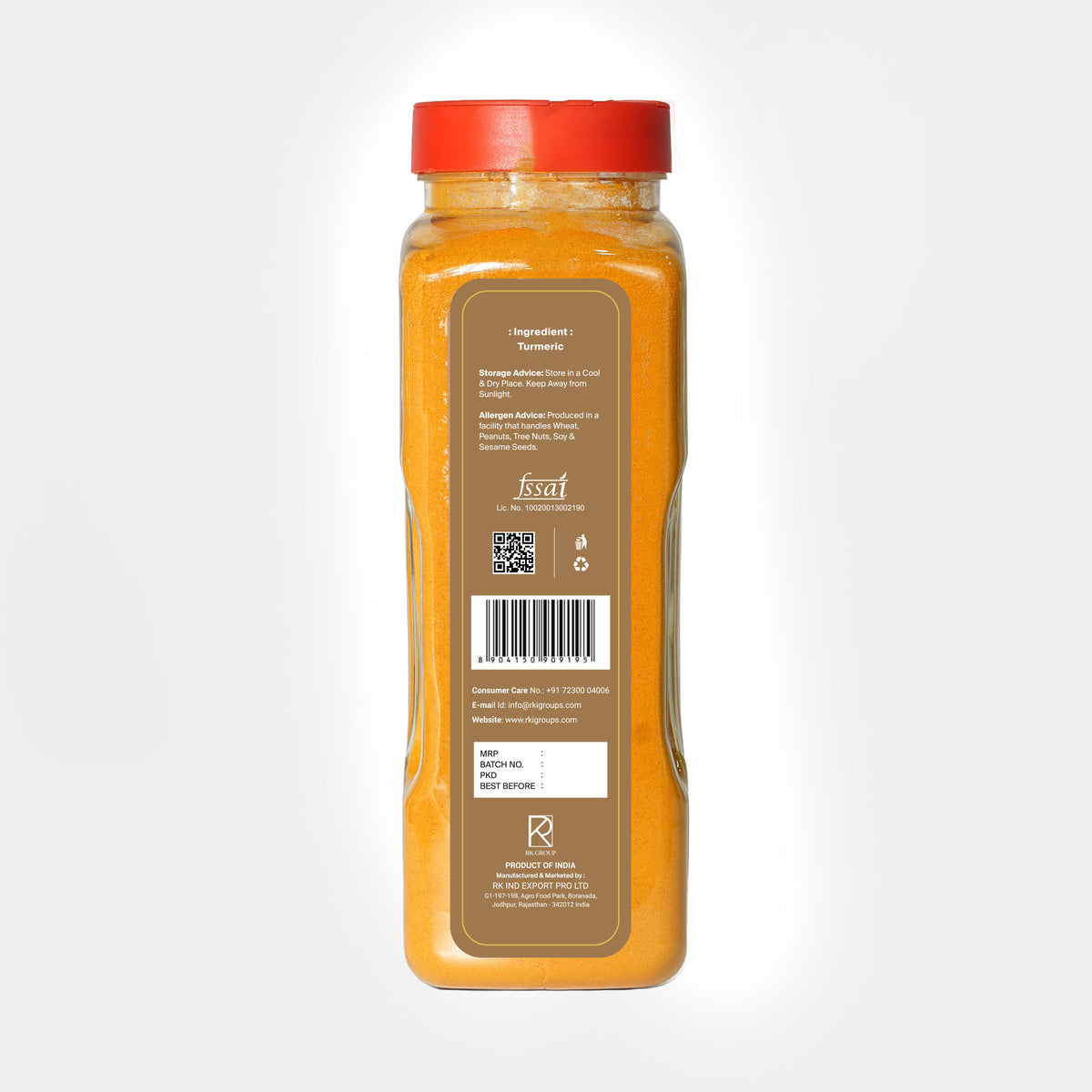 Turmeric Powder – Pure High-Curcumin Haldi