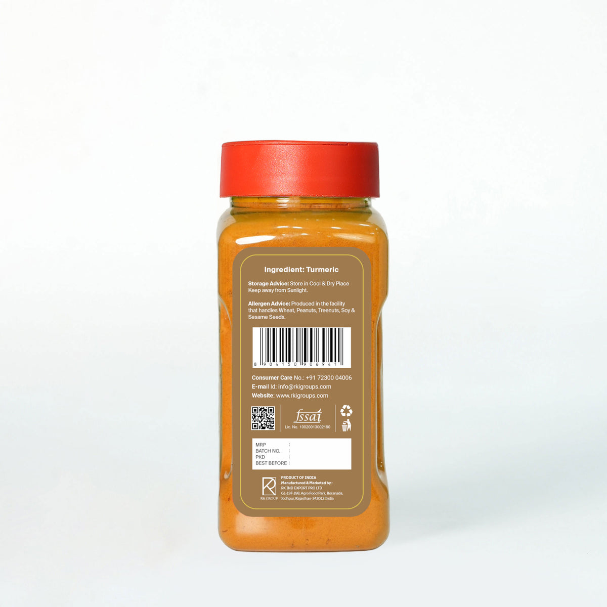 Turmeric Powder – Pure High-Curcumin Haldi