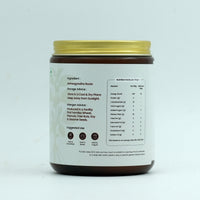 nspice Ashwagandha Powder – back side with details